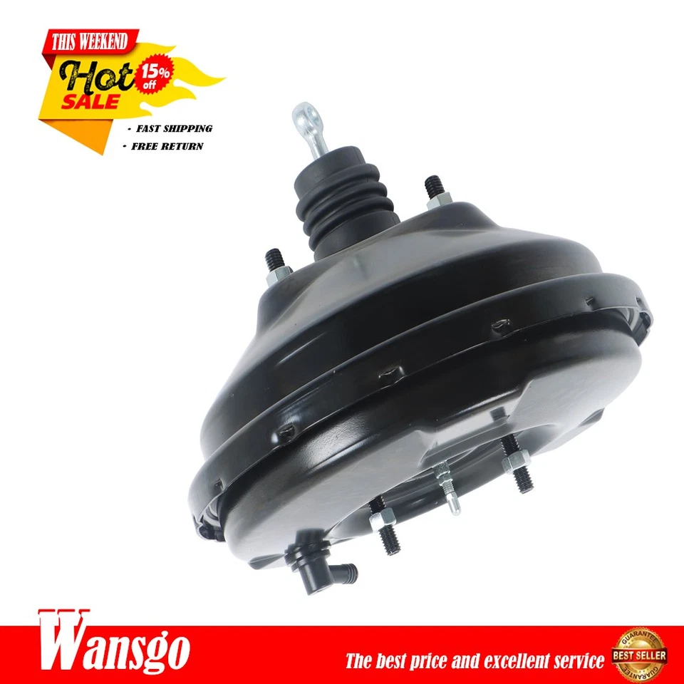 Vacuum booster black For Ford F-250 F-150 F-100 1977-1979 5.0L 5.8L 6.6L V8 - Image 1 of 4