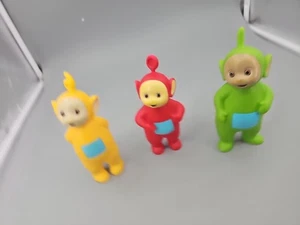 "3 figuras vintage 1998 Hasbro Ragdoll Teletubbies 5"" Dipsy Laa-Laa Po juguetes para niños" - Imagen 1 de 7
