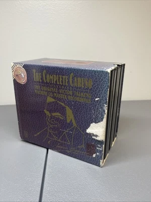 Complete Caruso CD Box Set Opera Victor Talking Machine Master Recordings Foto 1 de 4