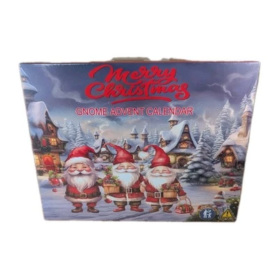 2025 Gnome Christmas Advent Calendar - 24 Days Countdown To Christmas, 24 Dwarf - Image 1 of 2