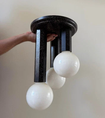 Space Age mid century ceiling Light Or lamp RARE — 第 1/4 张图片