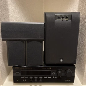 Yamaha HTR-5240 5.1 Channel Surround Sound w/ YST-SW45 Sub & (3) Speakers Bundle - Picture 1 of 17