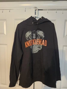 Harley Davidson Black Hoodie Knucklehead Size xl - Picture 1 of 4