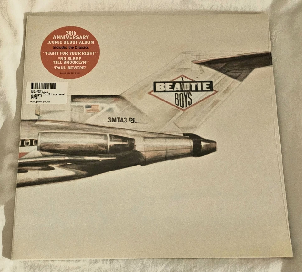 Beastie Boys Licensed To Ill 30th Anniversary Vinyl *Brand New & Sealed* - Image 1 of 2