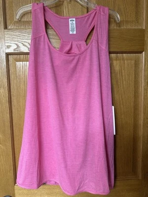 RBX Prime Relaxed Twist Back Tank Top Pink NEW WITH TAGS - Image 1 of 4