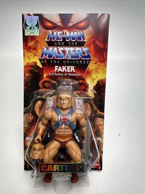 Mattel Masters Of The Universe Origins Cartoon Faker 5.5 inch Action Figure Read - Image 1 of 4