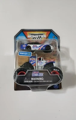 LUCAS STABILIZER RACE CAR  & SPIN MASTER MONSTER JAM TRUCK 2 PACK 2023 WALMART - Image 1 of 4