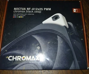 Noctua (NF-A12x25)X1 PWM Premium Quiet Fan Black - Photo 1/2