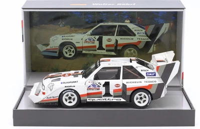 Audi Quattro Sport S1 E2 #1 Sieger 1987 Rallye Hechte Gipfel Bergsteigen Walter Rohrl - Bild 1 von 2