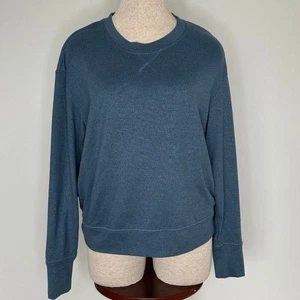 UGG Women's Sweatshirt Soft Blue Crew Neck Size Medium - Picture 1 of 6