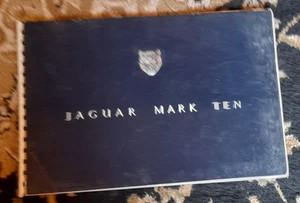 Jaguar Mark Ten 3.8 Litre 1961-64 UK Market Spiral Bound Sales Brochure Mk X - Picture 1 of 3