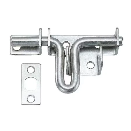 Lamp Ssg-65 Gate Latch, 1-37/64 In. W, Silver - Image 1 of 1