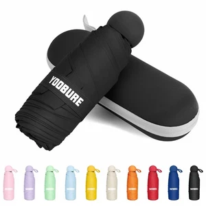 Travel Umbrella Portable Compact Umbrellas, Pocket Mini for Purse, Umbrellas ... - Picture 1 of 8