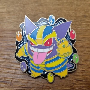 Pokemon Gengar Marvel Crossover Thanos Enamel Pin/Badge - Picture 1 of 4