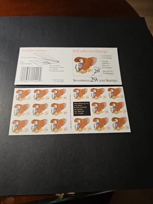 USPS 2596A 29C 17 QTY  BOOKLET OF STAMPS - Image 1 of 4