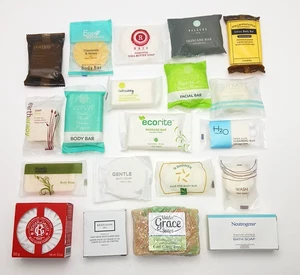 Lot of 20 Bars Soap, Beekman 1802, Goat Milk, Roger & Gallet, Neutrogena, Others - Picture 1 of 7
