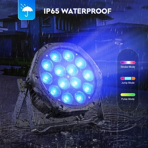 IP65 Waterproof LED Par Light 14x15W RGBW DMX Outdoor Stage Lighting DJ Bar Show - Picture 1 of 16