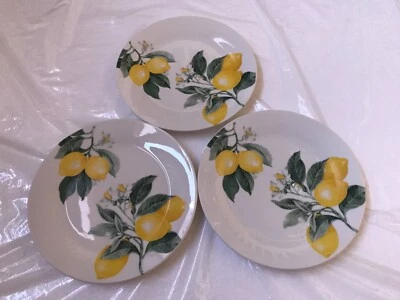 Plato de ensalada de limón Royal Norfolk - Juego de 3 piezas Foto 1 de 4