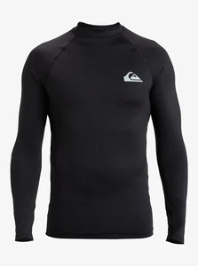 Lycra quiksilver rashguard EVERYDAY long S men UPF50 surf tee black AQYWR03154 - Imagen 1 de 2