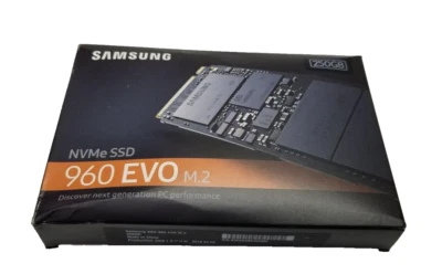 Samsung 250GB Internal Solid State Drive MZ-V6E250 SSD 960 EVO NVMe M.2 Card - Image 1 of 3