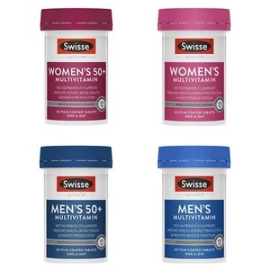 Swisse Men's Women's 50+ Ultivite Vitamin Supplement Multi-pack 60/120 - Picture 1 of 9