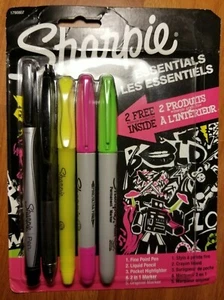 Sharpie Essentials Combination Marker, Pen, Highlighter Pack, Assorted (1790807) - Picture 1 of 2