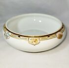 Antique Noritake Rc Nippon Hand Decorated Moriage Candy Dish With Gold Trim