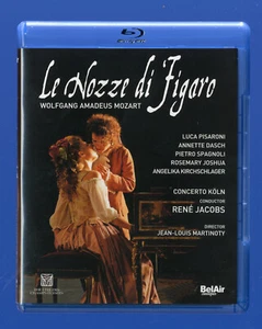 RARE BLU-RAY ★ Mozart: Le Nozze di Figaro - Cologne René Jacobs ★ BelAir Classique - Picture 1 of 2