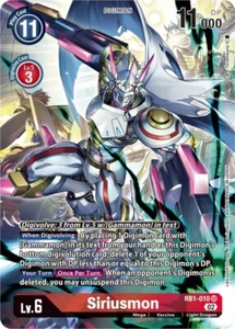 Siriusmon Alternate Art - RB1-010 NM - Digimon TCG - Picture 1 of 1