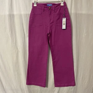 Draper James RSVP Slash Pocket Wide Leg Jeans Size 2 Orchid - Picture 1 of 8