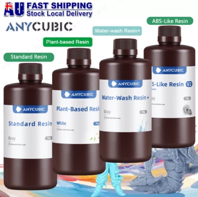 【Buy 5 Pay 3,Add 5】ANYCUBIC Standard/Water Washable/Plant-based/Texture Resin - image 1 of 4