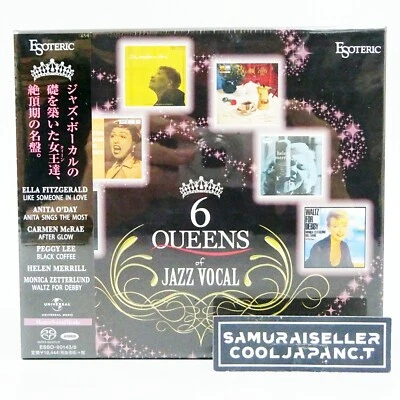 6 QUEENS OF JAZZ VOCAL ESOTERIC SACD ESSO-90143/8 Limited 3,500 SET Japan NEW - Image 1 of 4