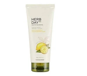 The Face Shop Herb Day 365 Master Blending Cleansing Foam Lemon & Grapefruit - Picture 1 of 4