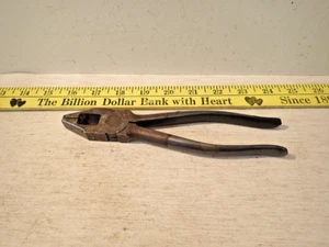 Pinza vintage Kraeuter Industrial n.1830-8 Linemans 8" made in USA - Foto 1 di 5
