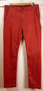 Jachs NY Bowie Fit Freizeithose rötlich-orange Schrittlänge 34 Größe 32 - Bild 1 von 9