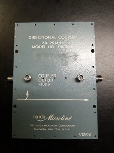 Narda (4001B-10), Directional Coupler 60 - 125 MHz - Picture 1 of 5