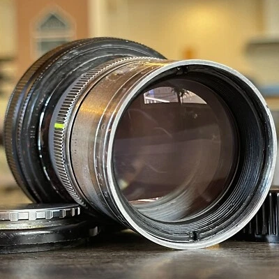 RARE [Exc] P.Angenieux Paris Type Y1 90mm f2.5 M42 Lens 7054 - Image 1 of 4