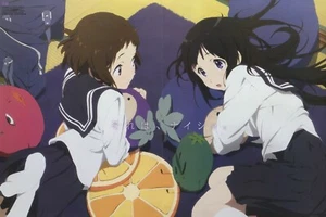 Poster Promo Hyouka Seitokai no Ichizon Anime Chitanda Eru Mafuyu Minatsu Kurimu - Bild 1 von 2