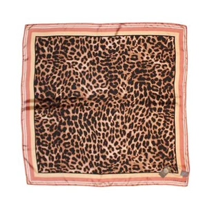 Vince Camuto Racing Leopard 100 % Seide 36" quadratischer Schal #VC2395 - Bild 1 von 1