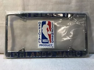 Telaio targa con licenza ufficiale basket NBA metallo logo Orlando Magic - Foto 1 di 2