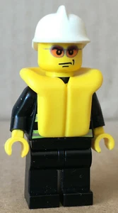 LEGO® Minifigura Town City Bomberos Chaleco Nadador Set 7944 - cty0085 cty085 - Imagen 1 de 4