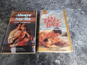Harlequin Super Romance Anne Laurence lot of 2 Contemporary Romance Paperback - Picture 1 of 1