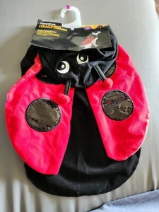 New Vibrant Life Dog Cat Pet Ladybug Costume Size Medium - Imagen 1 de 4