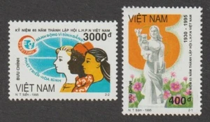1995 Vietnam Stamps Women's Federation of Vietnam Scott # 1637-2638 MNH - Bild 1 von 1