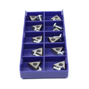 CB6914 Negative Rake Carbide Brake Lathe Bit for Ammco & Hunter Lathes Kit of 10 - Picture 1 of 7