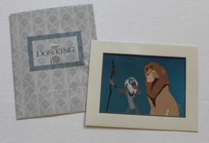 1995 Disney Store Exclusive Lithograph - The Lion King - with Folder Mat 11x14" - Picture 1 of 2
