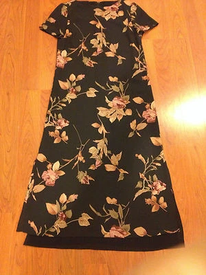 女式 Cynthia Howie for Maggy Boutique 连衣裙 8 码职业教堂派对礼服 — 第 1/4 张图片