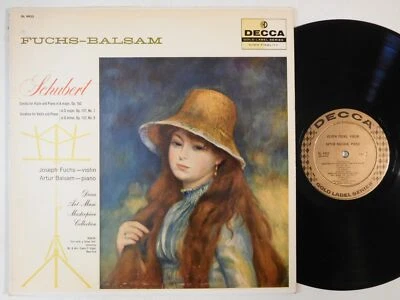 JOSEPH FUCHS ARTUR BALSAM Schubert Sonata, Sonatina Violin Piano DECCA L DL 9922 — 第 1/4 张图片