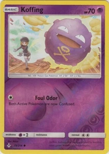 Koffing 73/214 Reverse Holo Unbroken Bonds Pokemon Card NM - Imagen 1 de 1