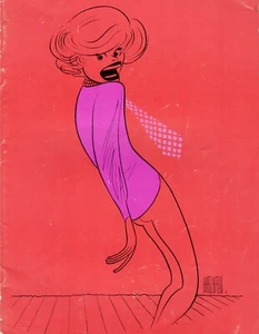 @ THEATRE PROGRAM: CAROL CHANNING 1972 IN PERSON  AL HIRSCHFELD cover - Imagen 1 de 5